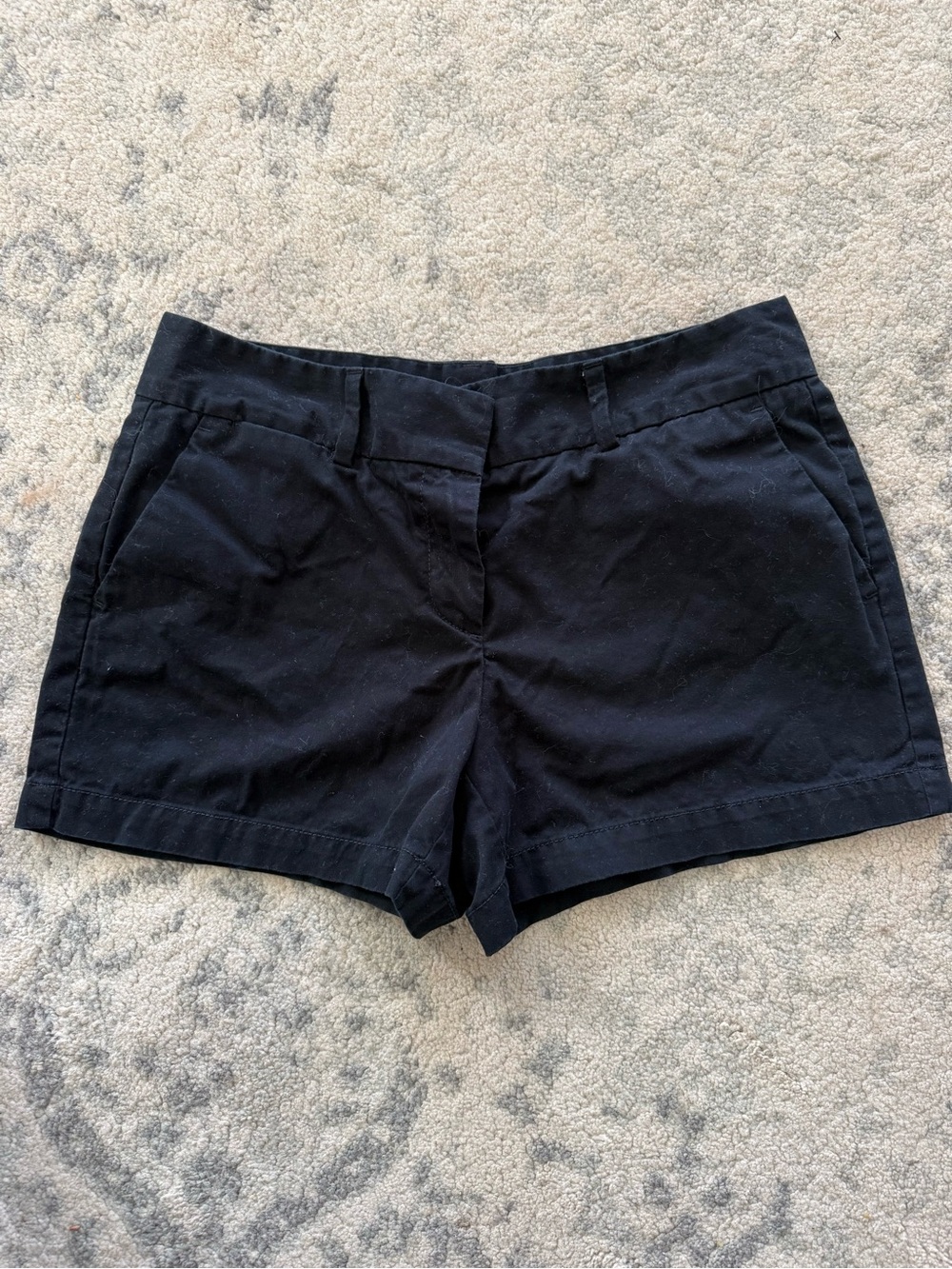 Ann Taylor LOFT Black Chino Shorts Size 6